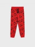 Трикотажні джогери Mickey Mouse - червоний - SINSAY - small2