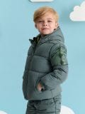 Kapuutsiga jope - kahvaturoheline - SINSAY - small7