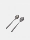 Salatbesteck, 2er-Pack - Schwarz - SINSAY - small2