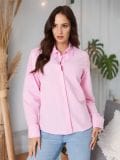 Camicia oxford - rosa - SINSAY - small1
