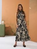 Vestito midi in viscosa - multicolor - SINSAY - small3