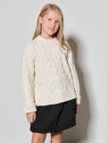 Pulover - crem - SINSAY - small1