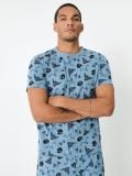 Dvodelna pidžama - steel blue - SINSAY - small3