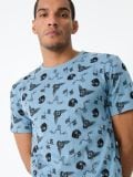 Dvodelna pidžama - steel blue - SINSAY - small4