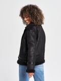 Kunstnahast jope - must - SINSAY - small2