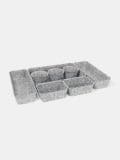 Škatla za shranjevanje 8 pack - temno siva - SINSAY - small2