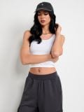 LADIES` TROUSERS - тъмносиво - SINSAY - small5