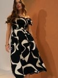 Rochie midi din bumbac - multicolor - SINSAY - small6