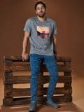 Blugi slim - albastru - SINSAY - small3