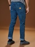 Blugi slim - albastru - SINSAY - small2