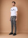 Slim farmerke - sivo - SINSAY - small1