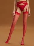 Garter belt - crveno - SINSAY - small2