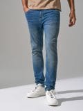 Skinny farmerke - plava - SINSAY - small4