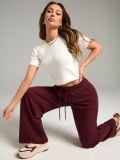 Pantaloni sport - bordo - SINSAY - small4