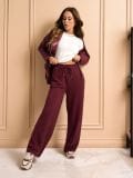 Pantaloni sport - bordo - SINSAY - small3