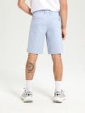 Kratke hlače chino - bledo modra - SINSAY - small2
