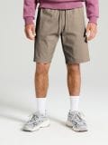 Σορτς jogger - μπεζ-γκρι - SINSAY - small1