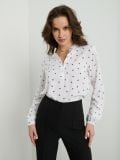Košulja s mješavinom lana - crno - SINSAY - small6