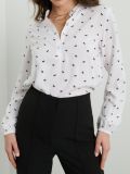 Košulja s mješavinom lana - crno - SINSAY - small1