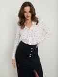 Cămașă cu guler - alb - SINSAY - small6