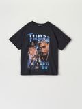 Tricou 2Pac - negru - SINSAY - small1