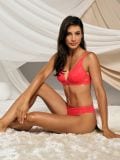 Grudnjak s čipkom - roze - SINSAY - small4