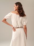 Bluzka hiszpanka - kremowy - SINSAY - small3