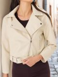 Biker jakna - nude - SINSAY - small1