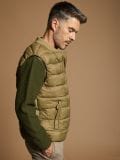 Tepitud vest - beež - SINSAY - small4