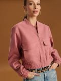 Bomber jakna - ljubičasto - SINSAY - small4