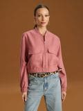 Bomber jakna - ljubičasto - SINSAY - small5