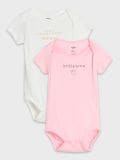 Bodi, 2 tk - kreemvalge - SINSAY - small1