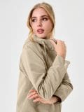 Jakna s kapuco - bež - SINSAY - small4