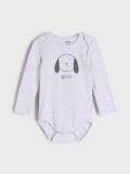 Боді, 2 шт. - сірий - SINSAY - small4