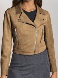 Biker-jakk - pruun - SINSAY - small1