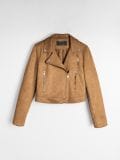 Biker-jakk - pruun - SINSAY - small4