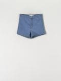Джинсові шорти high waist - синій - SINSAY - small4