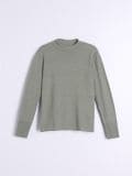 Pulover cu adaos de lână - verde-aprins - SINSAY - small6