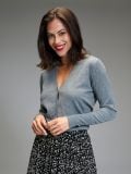 LADIES` SWEATER - σκουρο γκρι - SINSAY - small3