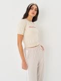 Püksid wide leg - liivakarva - SINSAY - small5