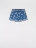 Джинсові шорти high waist - синій - SINSAY - small1