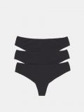 Thongs 3 pack - black - SINSAY - small4