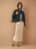Kunstseemisnahast jakk - must - SINSAY - small1