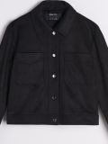 Kunstseemisnahast jakk - must - SINSAY - small8