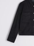 Kunstseemisnahast jakk - must - SINSAY - small11
