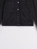Kunstseemisnahast jakk - must - SINSAY - small12