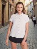 Srajca iz viskoze - bela - SINSAY - small1