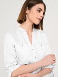 Košulja slim fit - krem - SINSAY - small7