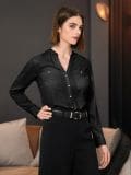 Košulja slim fit - crno - SINSAY - small3