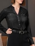 Košulja slim fit - crno - SINSAY - small1